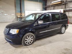 Salvage cars for sale at Eldridge, IA auction: 2011 Chrysler Town & Country Touring L
