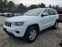 Salvage cars for sale at Mendon, MA auction: 2014 Jeep Grand Cherokee Laredo