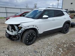 Salvage cars for sale from Copart Appleton, WI: 2022 Chevrolet Trailblazer LT