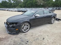 Salvage cars for sale from Copart Ocala, FL: 2013 Audi S7 Premium