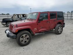 Salvage cars for sale at Lumberton, NC auction: 2011 Jeep Wrangler Unlimited Sahara