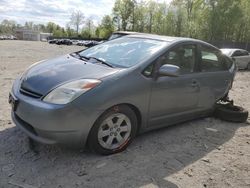 Salvage cars for sale at Waldorf, MD auction: 2005 Toyota Prius