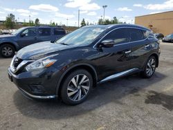 Salvage cars for sale from Copart Gaston, SC: 2015 Nissan Murano S