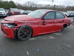 Vehiculos salvage en venta de Copart Exeter, RI: 2021 Alfa Romeo Giulia TI