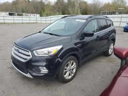 Salvage cars for sale at Assonet, MA auction: 2019 Ford Escape SEL