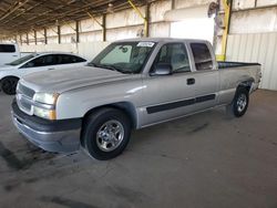 Chevrolet salvage cars for sale: 2004 Chevrolet Silverado C1500