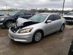 Salvage cars for sale at Louisville, KY auction: 2012 Honda Accord LX