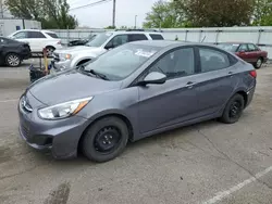 Salvage cars for sale at Moraine, OH auction: 2016 Hyundai Accent SE