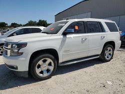 Salvage cars for sale from Copart Apopka, FL: 2015 Chevrolet Tahoe C1500 LTZ