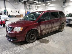 Vehiculos salvage en venta de Copart Elmsdale, NS: 2017 Dodge Grand Caravan SE