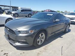 Salvage cars for sale at Grand Prairie, TX auction: 2017 Ford Mustang