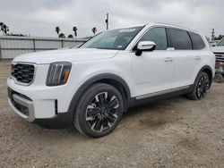 Salvage cars for sale from Copart Mercedes, TX: 2024 KIA Telluride SX