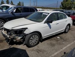 Salvage cars for sale at Rancho Cucamonga, CA auction: 2010 Honda Accord LX