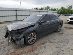 Salvage cars for sale at Lumberton, NC auction: 2014 Honda Accord Sport