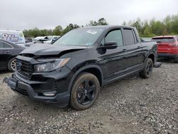 Honda salvage cars for sale: 2021 Honda Ridgeline Black Edition