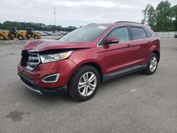 Salvage cars for sale at Dunn, NC auction: 2015 Ford Edge SEL