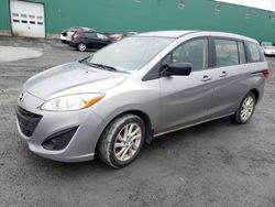 Salvage cars for sale at Montreal Est, QC auction: 2012 Mazda 5