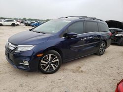 Salvage cars for sale at San Antonio, TX auction: 2020 Honda Odyssey Elite