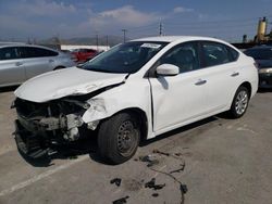 Salvage cars for sale from Copart Sun Valley, CA: 2015 Nissan Sentra S