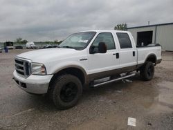 Salvage cars for sale at Kansas City, KS auction: 2005 Ford F350 SRW Super Duty