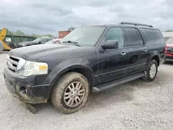Salvage cars for sale at Hueytown, AL auction: 2014 Ford Expedition EL XLT