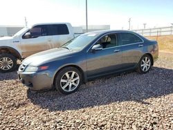 Salvage cars for sale from Copart Phoenix, AZ: 2005 Acura TSX