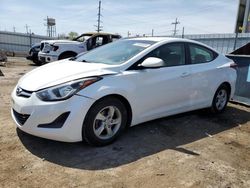 Salvage cars for sale at Chicago Heights, IL auction: 2014 Hyundai Elantra SE