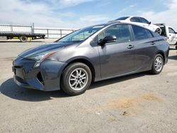 Salvage cars for sale from Copart Fresno, CA: 2018 Toyota Prius