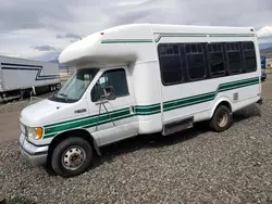 Salvage trucks for sale at Reno, NV auction: 2002 Ford Econoline E450 Super Duty Cutaway Van