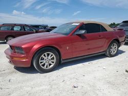 Salvage cars for sale from Copart Arcadia, FL: 2007 Ford Mustang