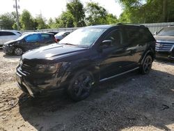 Salvage cars for sale from Copart Midway, FL: 2018 Dodge Journey Crossroad