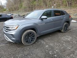 Salvage cars for sale at Marlboro, NY auction: 2022 Volkswagen Atlas Cross Sport SE