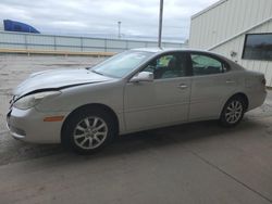 Salvage cars for sale from Copart Dyer, IN: 2002 Lexus ES 300