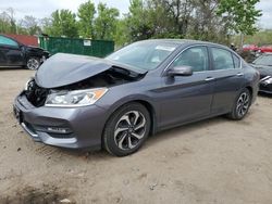 Salvage cars for sale at auction: 2017 Honda Accord EXL