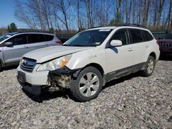 Salvage cars for sale from Copart Candia, NH: 2011 Subaru Outback 2.5I Premium