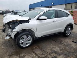 Salvage cars for sale at Woodhaven, MI auction: 2019 Honda HR-V EX