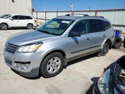 Salvage cars for sale from Copart Haslet, TX: 2013 Chevrolet Traverse LS