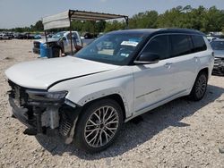Jeep salvage cars for sale: 2023 Jeep Grand Cherokee L Summit