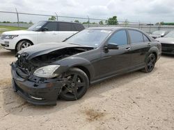 Salvage cars for sale at Houston, TX auction: 2011 Mercedes-Benz S 550 4matic