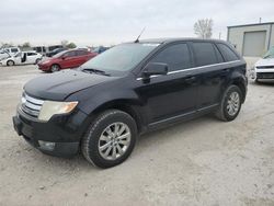 Salvage cars for sale at Kansas City, KS auction: 2008 Ford Edge Limited