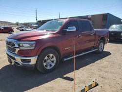 Salvage cars for sale at Colorado Springs, CO auction: 2019 Dodge 1500 Laramie