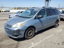 Vehiculos salvage en venta de Copart Van Nuys, CA: 2004 Toyota Sienna CE