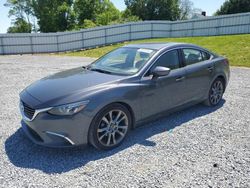Salvage cars for sale at Gastonia, NC auction: 2016 Mazda 6 Grand Touring