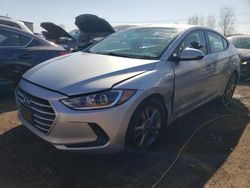 Hyundai Elantra sel Vehiculos salvage en venta: 2018 Hyundai Elantra SEL