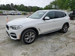 Salvage cars for sale from Copart Fairburn, GA: 2020 BMW X3 SDRIVE30I