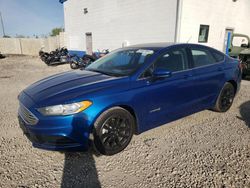 Ford Vehiculos salvage en venta: 2017 Ford Fusion SE Hybrid