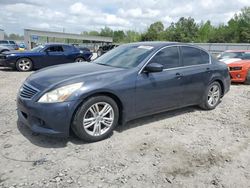 Salvage cars for sale at Memphis, TN auction: 2010 Infiniti G37 Base