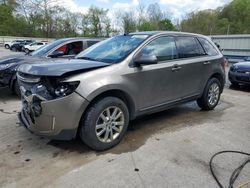 Salvage cars for sale from Copart Ellwood City, PA: 2014 Ford Edge SEL