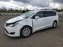Salvage cars for sale at Portland, OR auction: 2017 Chrysler Pacifica Touring L
