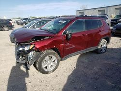 Salvage cars for sale at Kansas City, KS auction: 2022 Jeep Compass Latitude